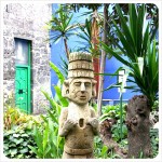 Sculpture at Casa Azul