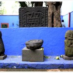 Sculptures in Jardin de Casa Azul