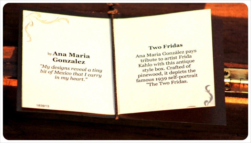Frida Box Note from Ana Maria Gonzalez