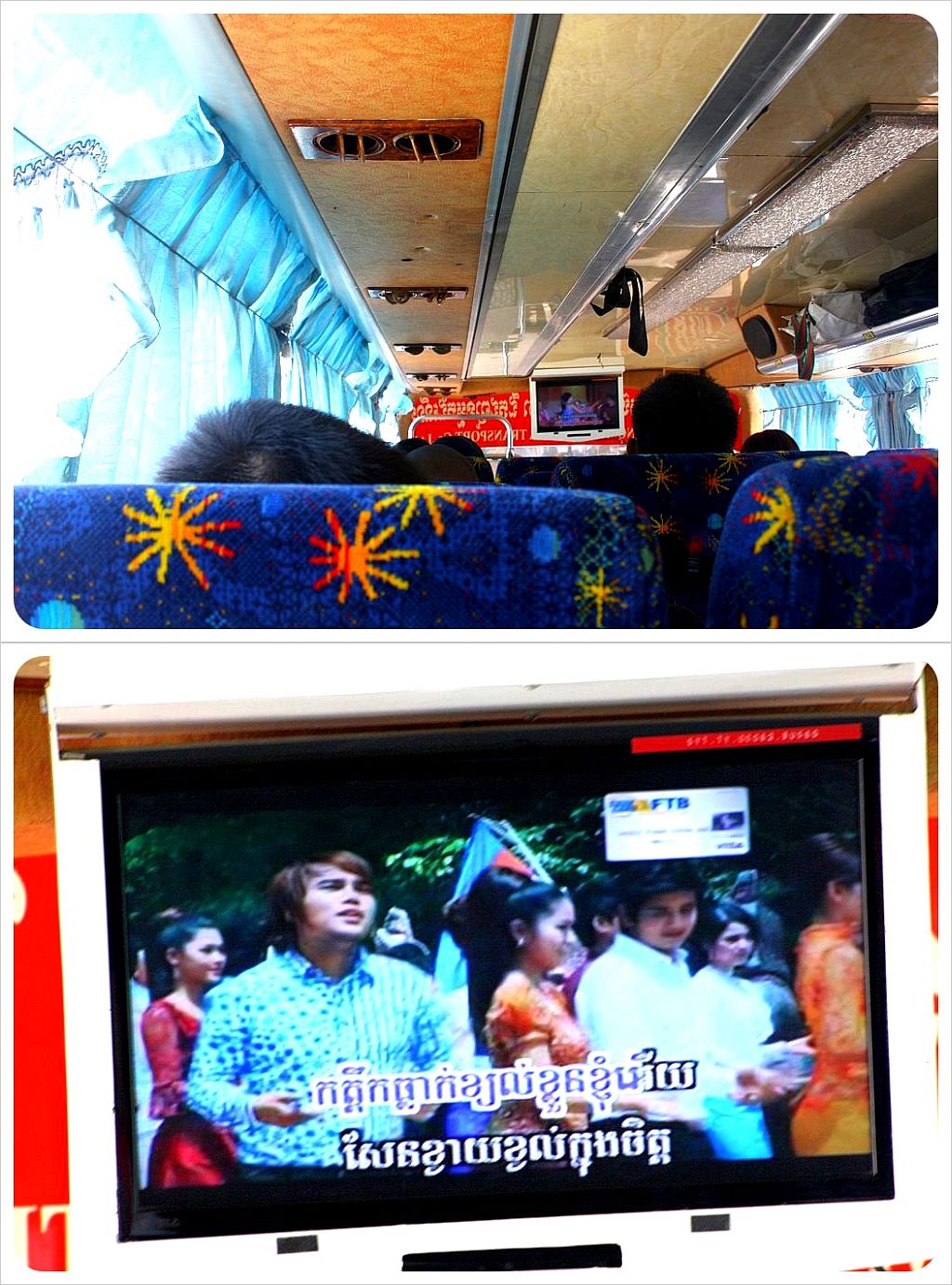 cambodia karaoke on buses