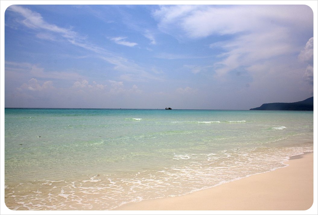 koh rong long beach cambodia