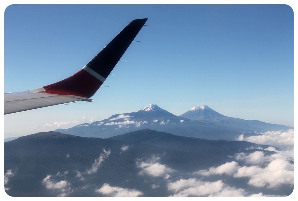 plane over mexico