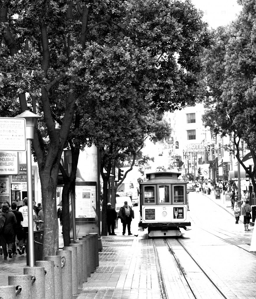 ride on a cable car in San Francisco
