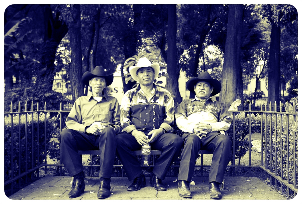 Hombres de Xochimilco