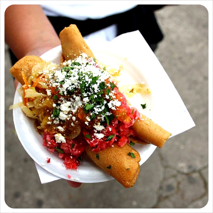 Popular Street Food In Guatemala