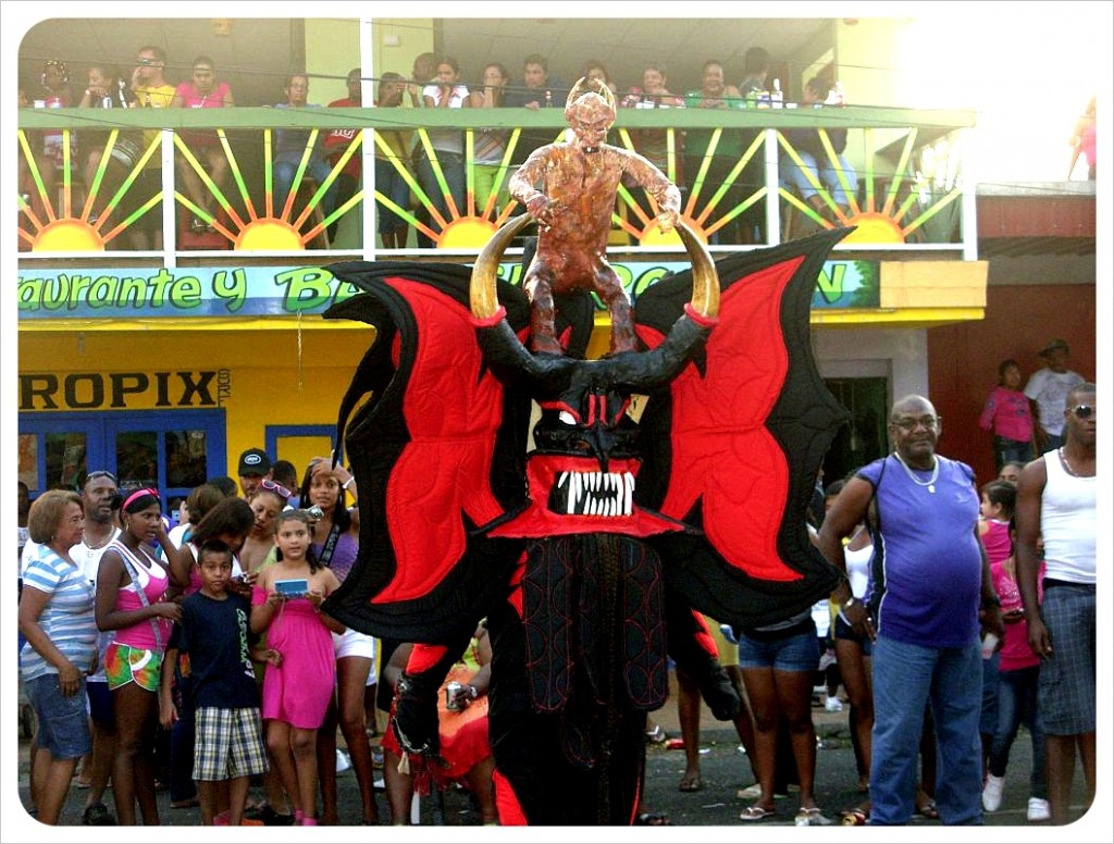Bocas del toro carnival devil Panama