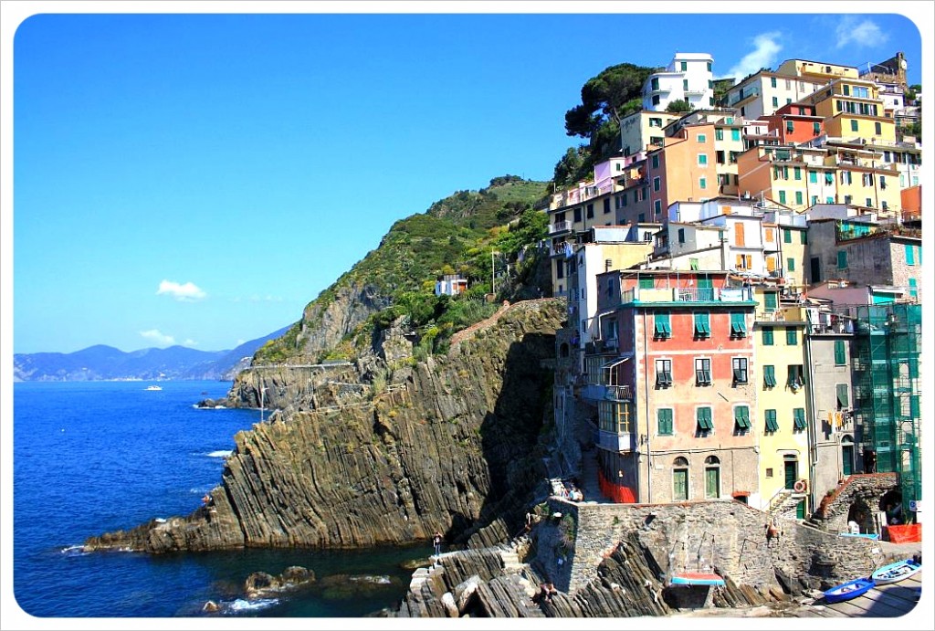Riomaggiore village Cinque Terre Italy