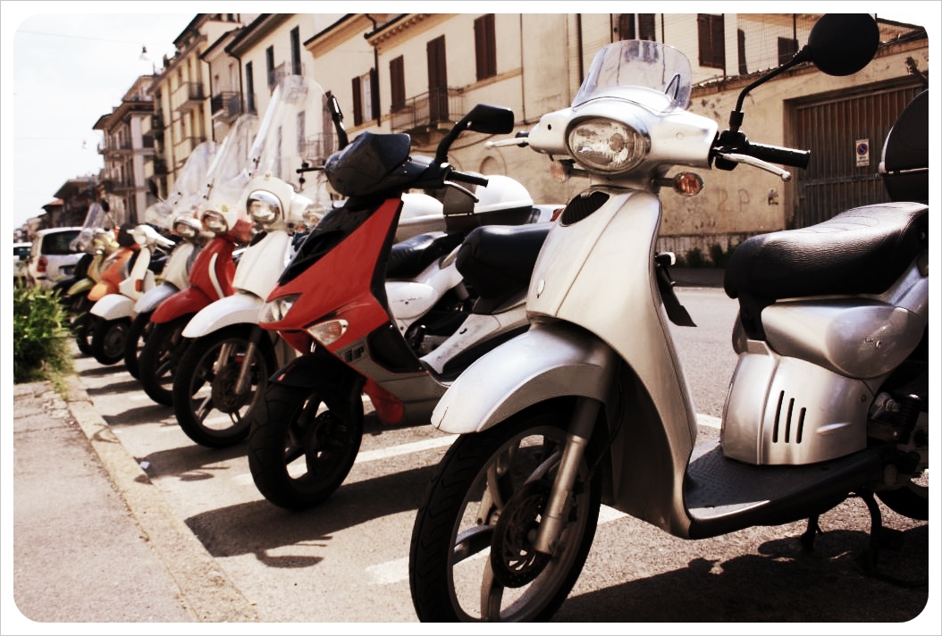 scooters in italy