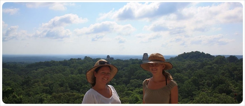 Dani & Jess in Tikal Guatemala