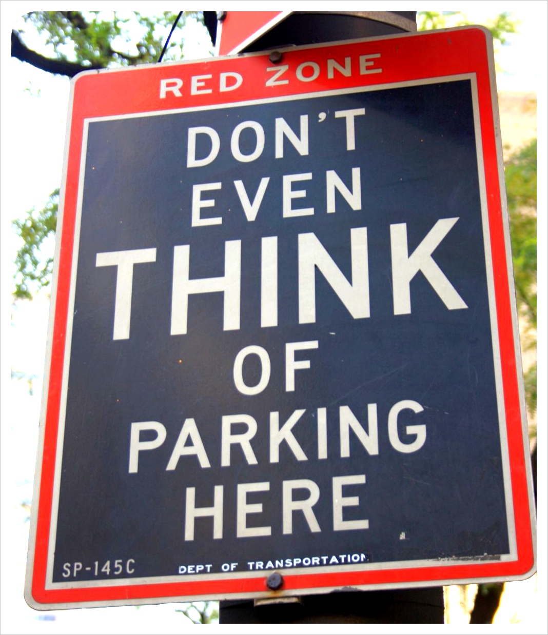 parking sign new york city