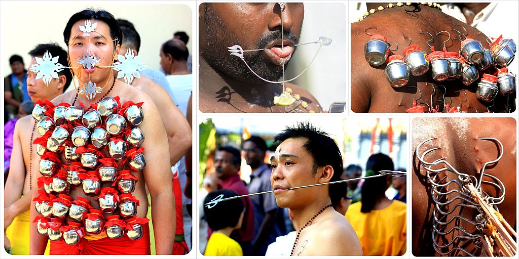 Thaipusam in Penang: Incredible Images of a painful Hindu tradition