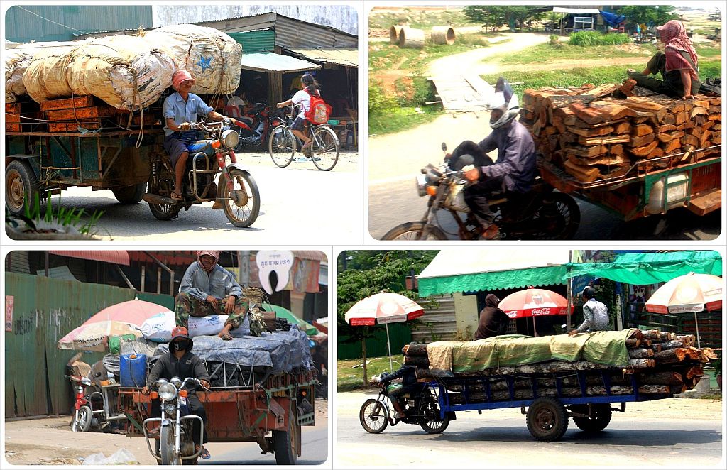 cambodia motorbike loads