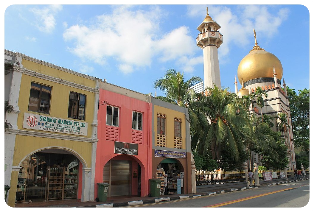 kampong glam with sultan mosque