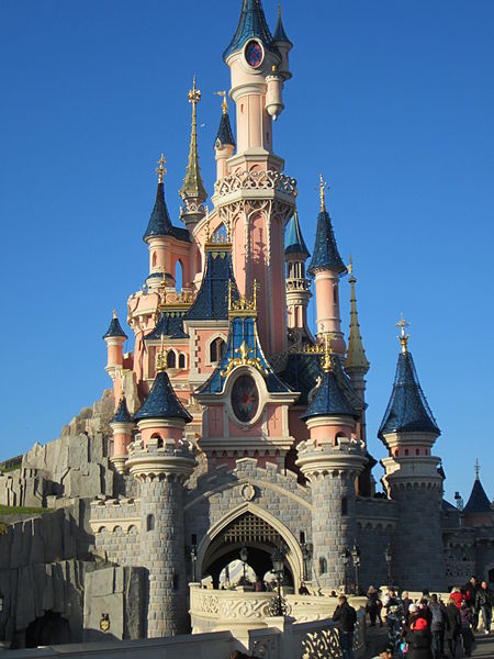 Disney castle Paris by topalaska on Flickr