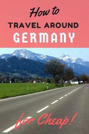 germany cheap travel