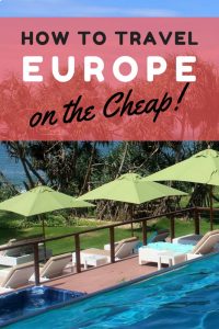 europe on the cheap