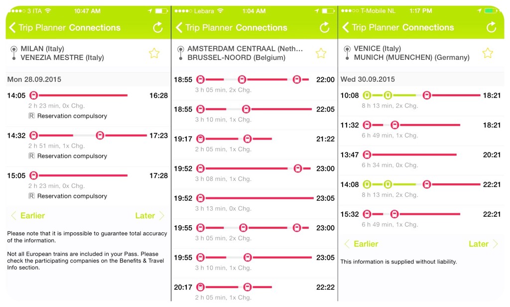 Planning Your Trip by Rail in Europe