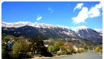 Innsbruck Inn & Mountains