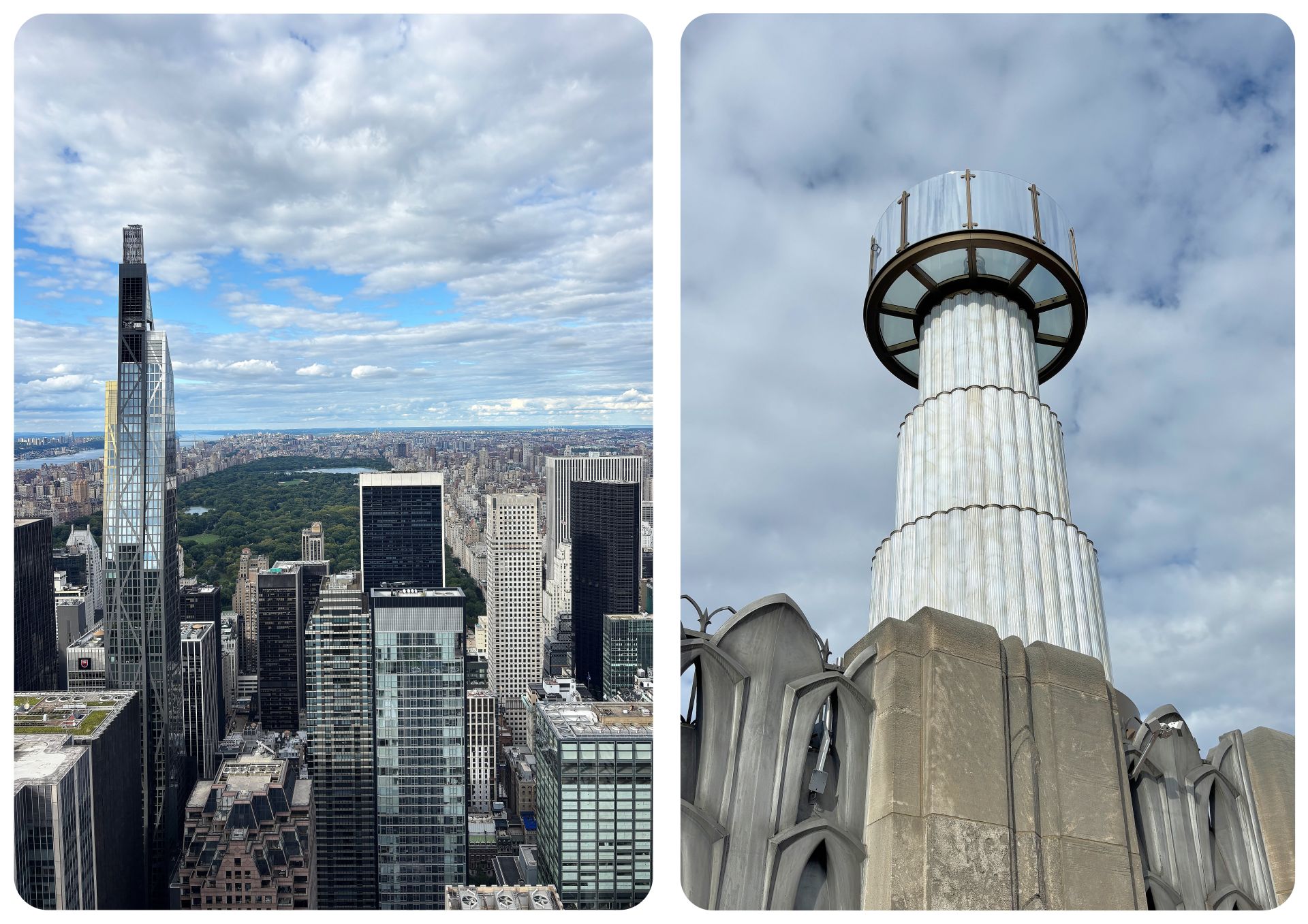 top of the rock